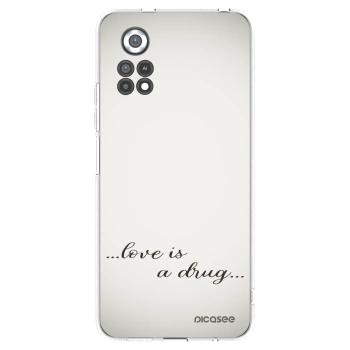 Picasee διαφανής θήκη σιλικόνης Xiaomi Poco X4 Pro 5G - Love is a drug