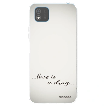 Picasee διαφανής θήκη σιλικόνης Realme C11 (2021) - Love is a drug