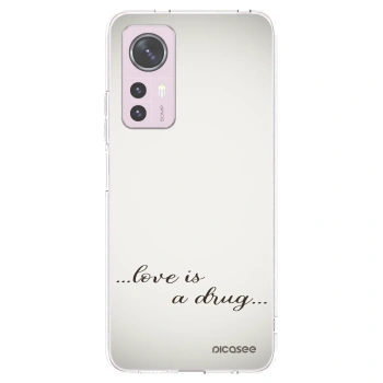 Picasee διαφανής θήκη σιλικόνης Xiaomi 12 - Love is a drug