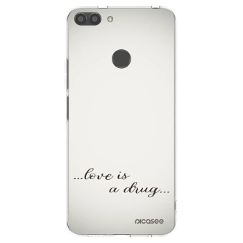 Picasee διαφανής θήκη σιλικόνης Huawei P Smart - Love is a drug