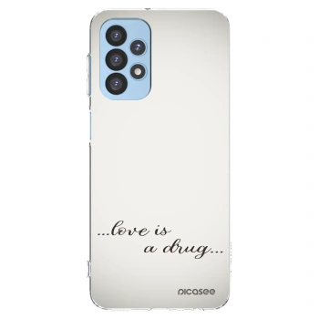 Picasee διαφανής θήκη σιλικόνης Samsung Galaxy A23 A235F 4G - Love is a drug