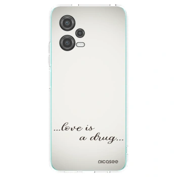 Picasee διαφανής θήκη σιλικόνης Xiaomi Poco X5 - Love is a drug