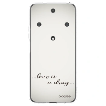 Picasee διαφανής θήκη σιλικόνης Honor Magic5 Lite 5G - Love is a drug