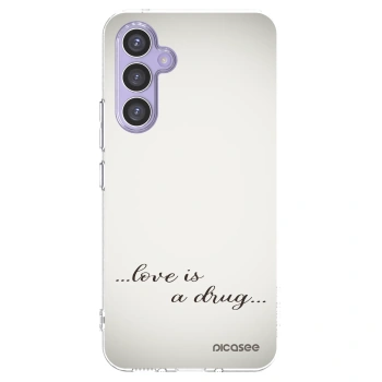 Picasee διαφανής θήκη σιλικόνης Samsung Galaxy A54 5G A546B - Love is a drug
