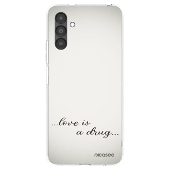 Picasee διαφανής θήκη σιλικόνης Samsung Galaxy A04s A047F - Love is a drug
