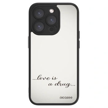 Picasee ULTIMATE CASE MagSafe pro Apple iPhone 15 Pro - Love is a drug