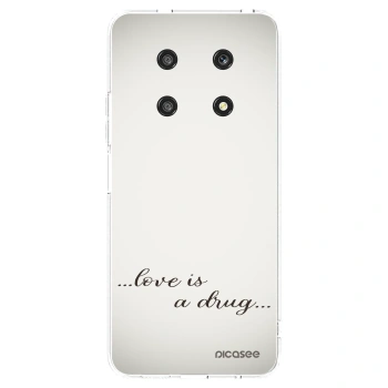 Picasee διαφανής θήκη σιλικόνης Honor Magic4 Lite 5G - Love is a drug