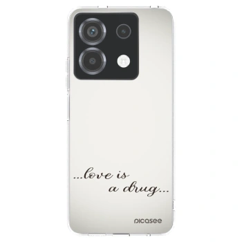 Picasee διαφανής θήκη σιλικόνης Xiaomi Poco X6 - Love is a drug