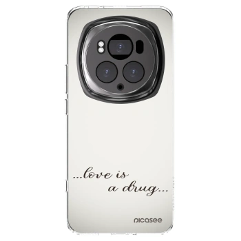 Picasee διαφανής θήκη σιλικόνης Honor Magic6 Pro - Love is a drug