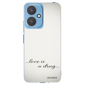 Picasee διαφανής θήκη σιλικόνης Xiaomi Redmi 13C 5G - Love is a drug