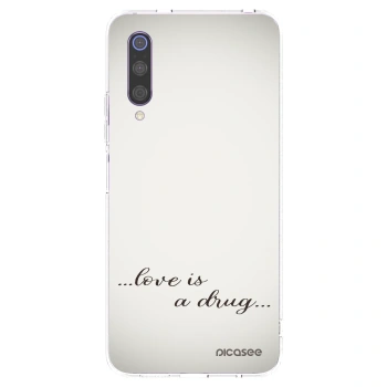 Picasee διαφανής θήκη σιλικόνης Xiaomi Mi 9 - Love is a drug