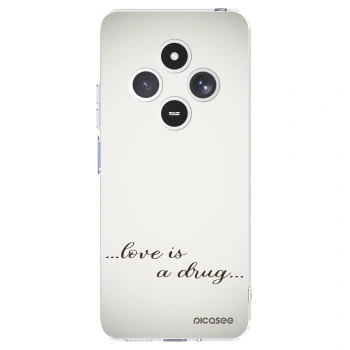 Picasee διαφανής θήκη σιλικόνης Xiaomi Redmi 14C - Love is a drug