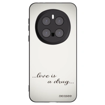 Picasee Μαύρη θήκη σιλικόνης για Honor Magic7 Pro 5G - Love is a drug