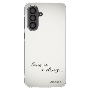 Picasee διαφανής θήκη σιλικόνης Samsung Galaxy A36 5G - Love is a drug