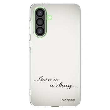Picasee διαφανής θήκη σιλικόνης Samsung Galaxy A26 5G A266B - Love is a drug