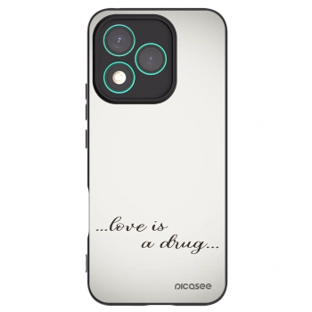 Picasee Μαύρη θήκη σιλικόνης για Honor 400 Lite 5G - Love is a drug