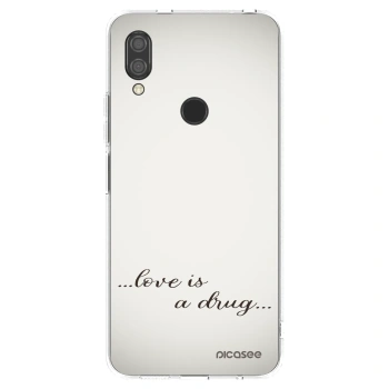 Picasee διαφανής θήκη σιλικόνης Xiaomi Redmi 7 - Love is a drug