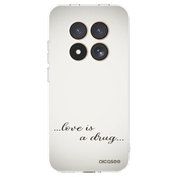 Picasee διαφανής θήκη σιλικόνης Xiaomi Redmi Note 15 Pro 4G - Love is a drug
