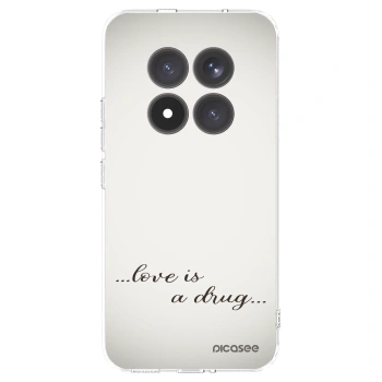 Picasee διαφανής θήκη σιλικόνης Xiaomi Redmi Note 15 Pro+ - Love is a drug
