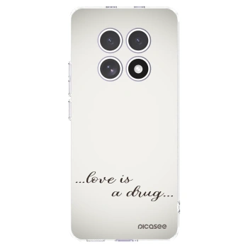 Picasee διαφανής θήκη σιλικόνης Xiaomi Redmi Note 15 - Love is a drug