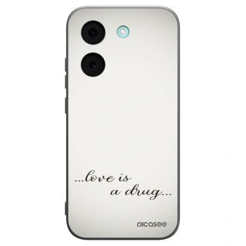 Picasee Μαύρη θήκη σιλικόνης για Xiaomi Poco X8 Pro - Love is a drug