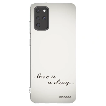 Picasee διαφανής θήκη σιλικόνης Samsung Galaxy S20+ G985F - Love is a drug