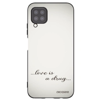 Picasee Μαύρη θήκη σιλικόνης για Huawei P40 Lite - Love is a drug