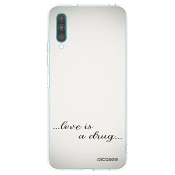 Picasee διαφανής θήκη σιλικόνης Samsung Galaxy A30s A307F - Love is a drug