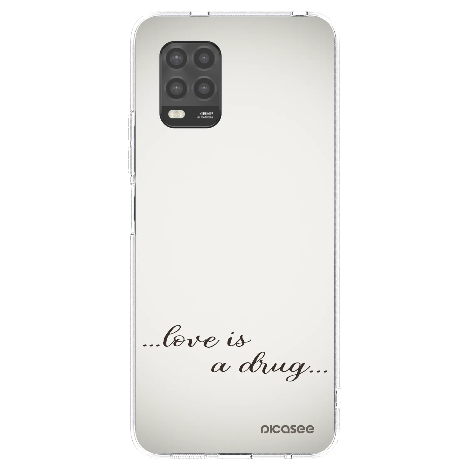 Picasee διαφανής θήκη σιλικόνης Xiaomi Mi 10 Lite - Love is a drug
