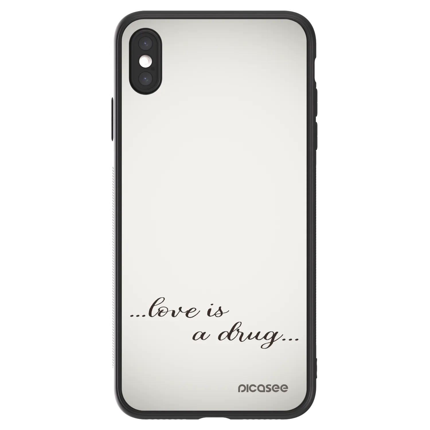 Picasee ULTIMATE CASE για Apple iPhone XS Max - Love is a drug