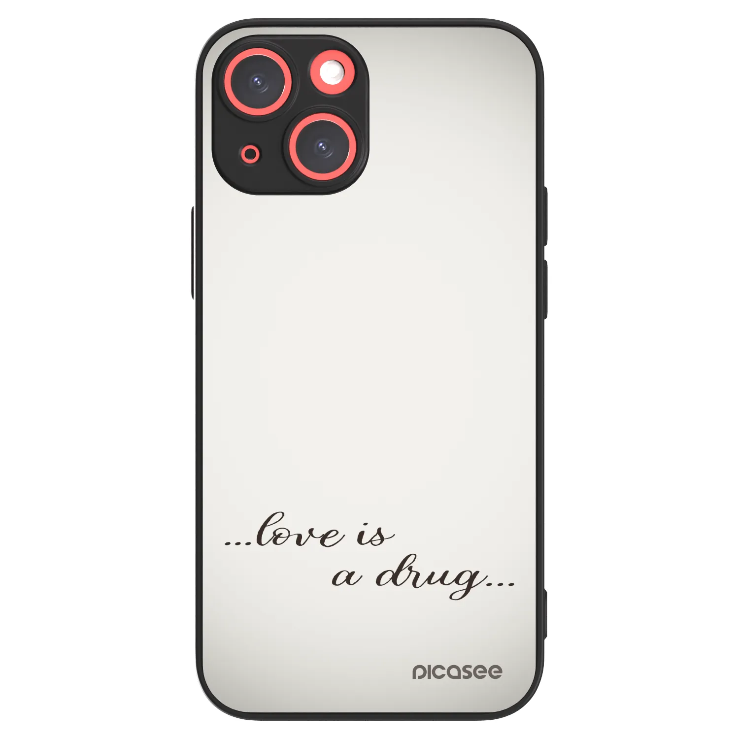 Picasee ULTIMATE CASE MagSafe pro Apple iPhone 13 mini - Love is a drug
