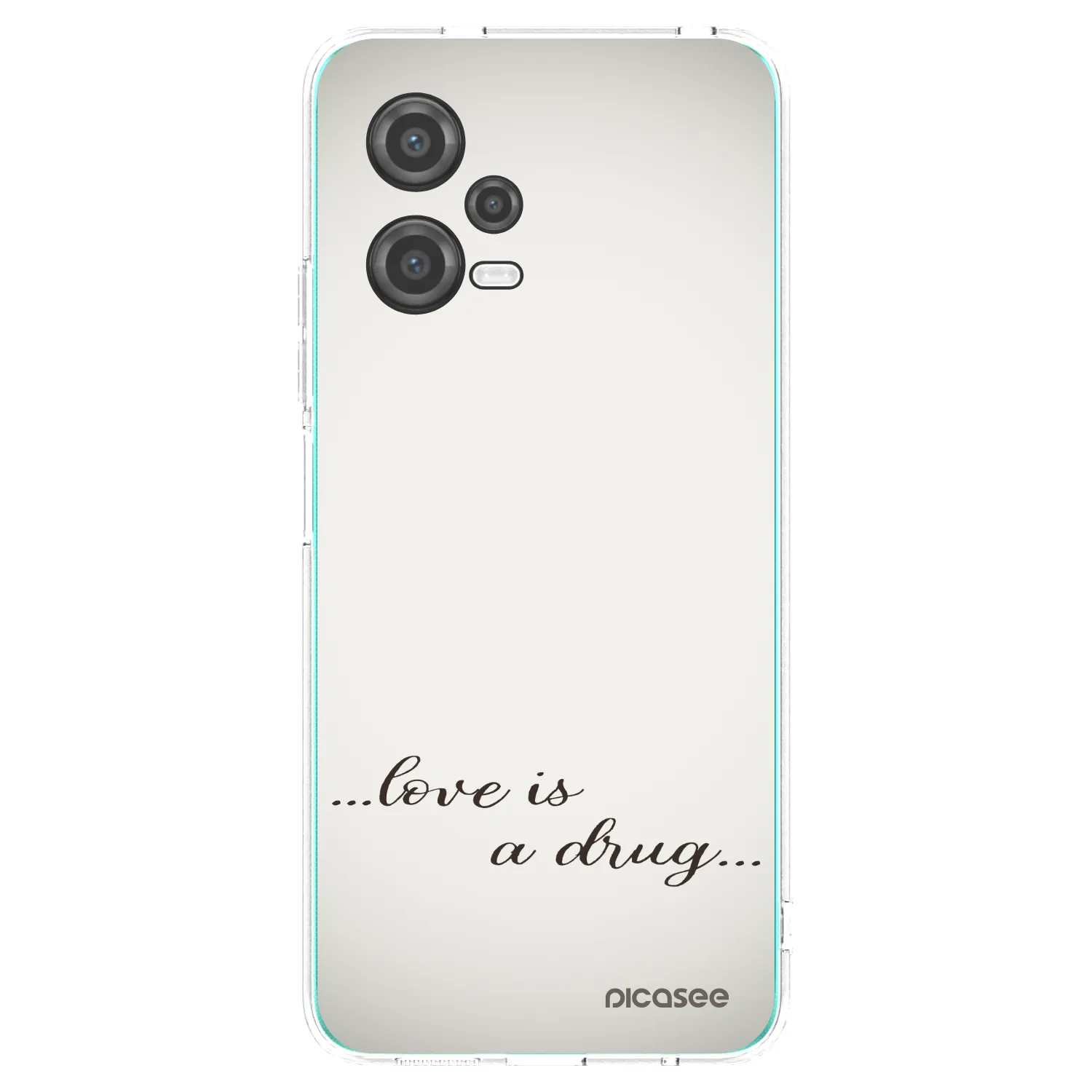Picasee διαφανής θήκη σιλικόνης Xiaomi Poco X5 - Love is a drug