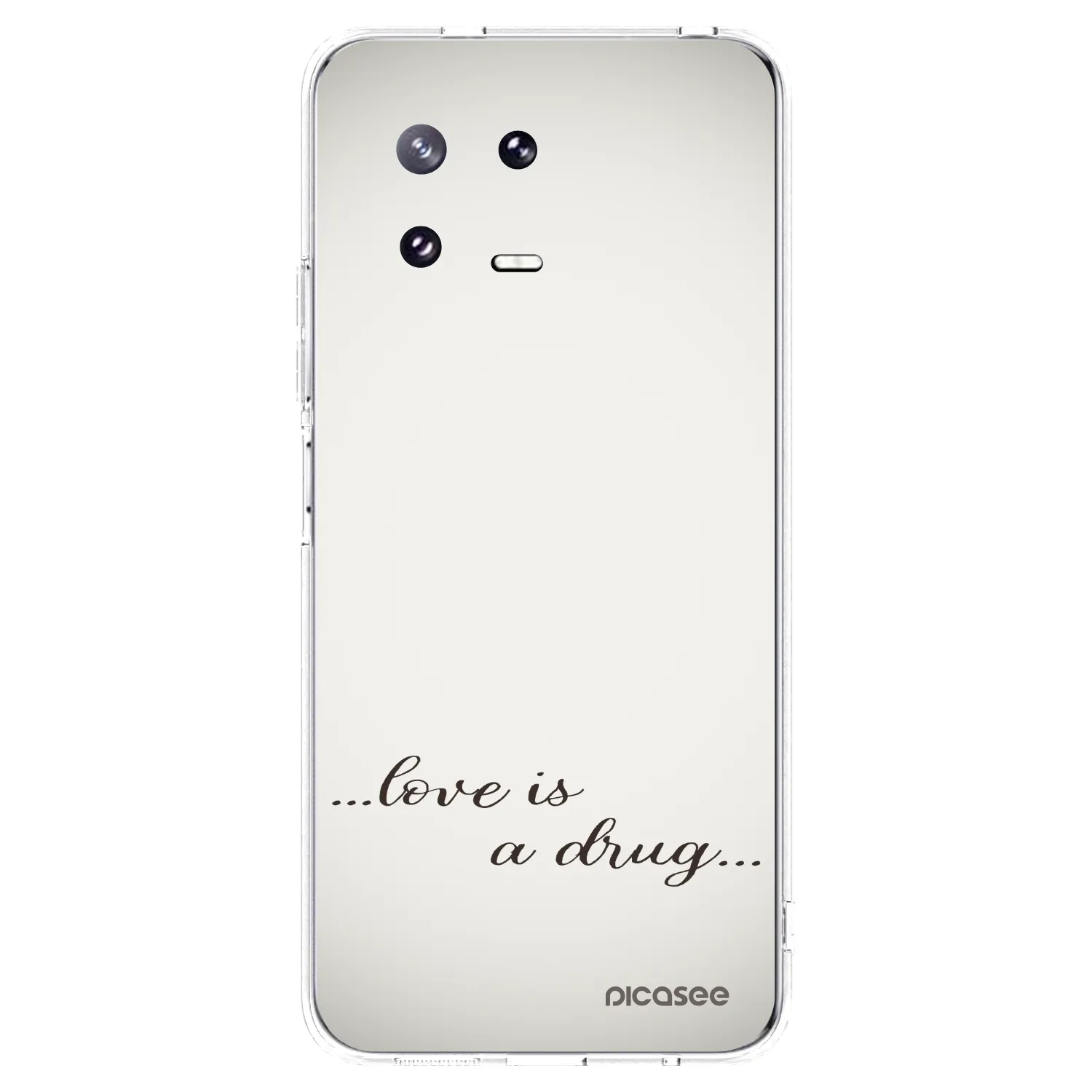 Picasee διαφανής θήκη σιλικόνης Xiaomi 13 Pro - Love is a drug