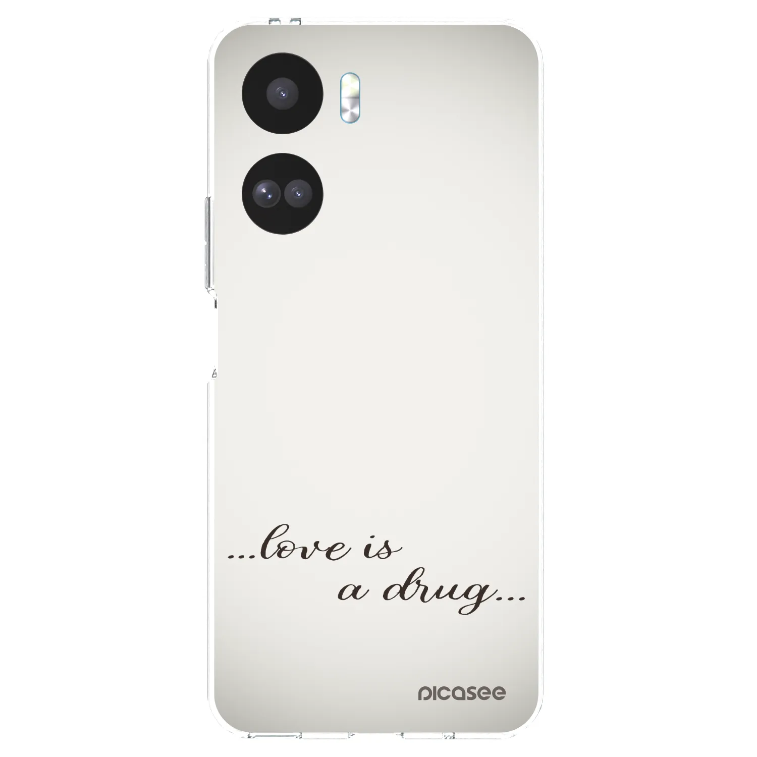 Picasee διαφανής θήκη σιλικόνης Honor 90 Lite 5G - Love is a drug