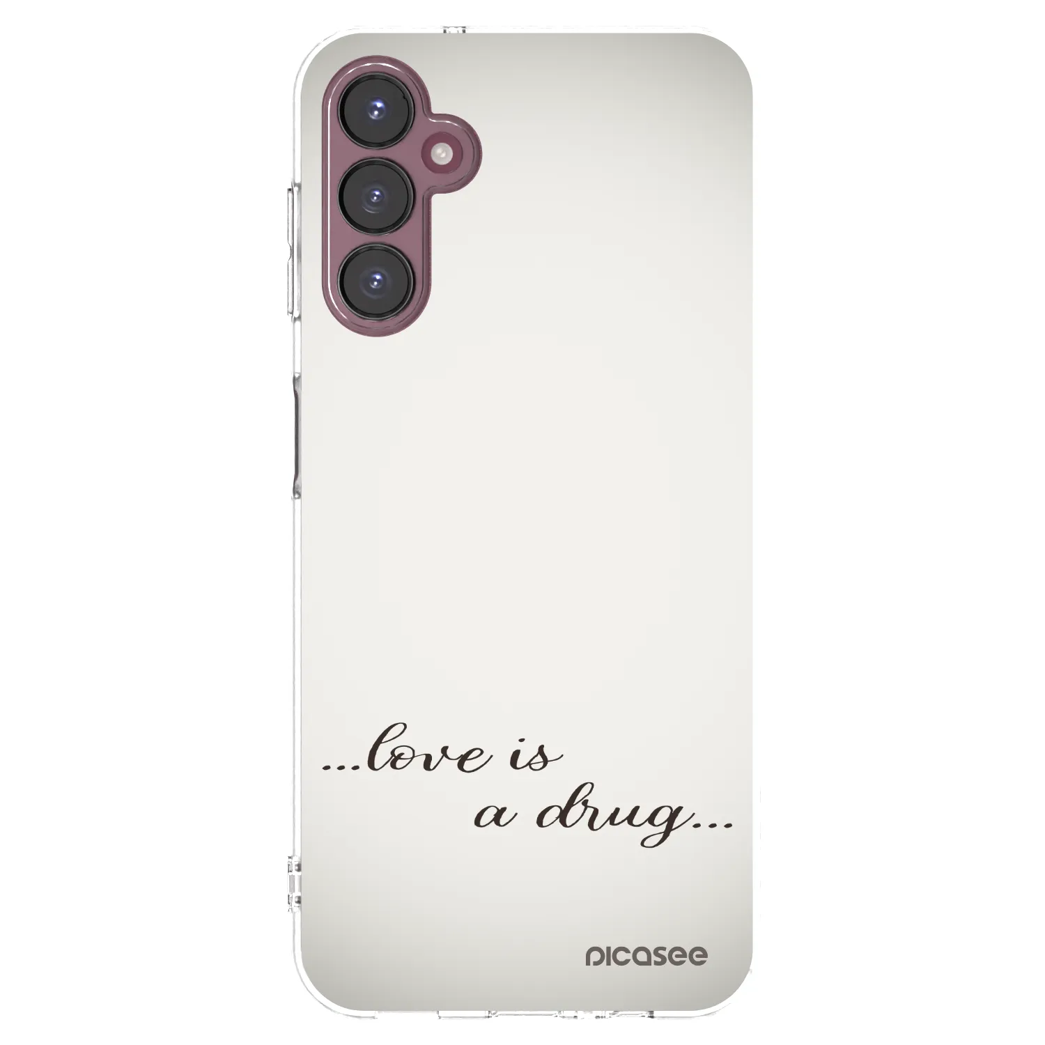 Picasee διαφανής θήκη σιλικόνης Samsung Galaxy A05s A057G - Love is a drug