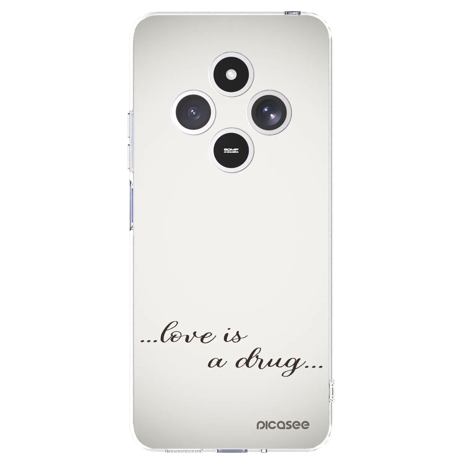 Picasee διαφανής θήκη σιλικόνης Xiaomi Redmi 14C - Love is a drug
