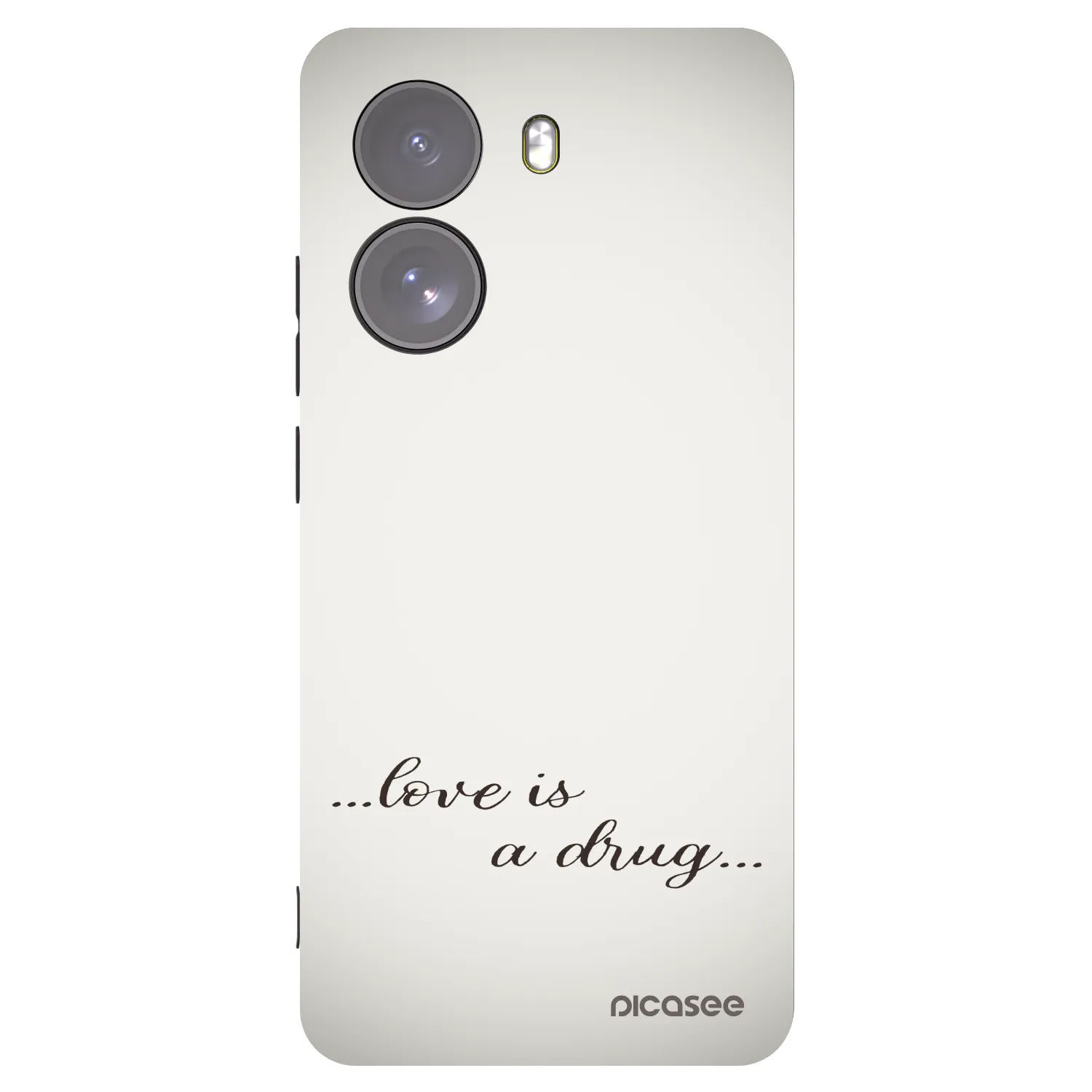 Picasee Μαύρη θήκη σιλικόνης για Xiaomi Poco X7 - Love is a drug