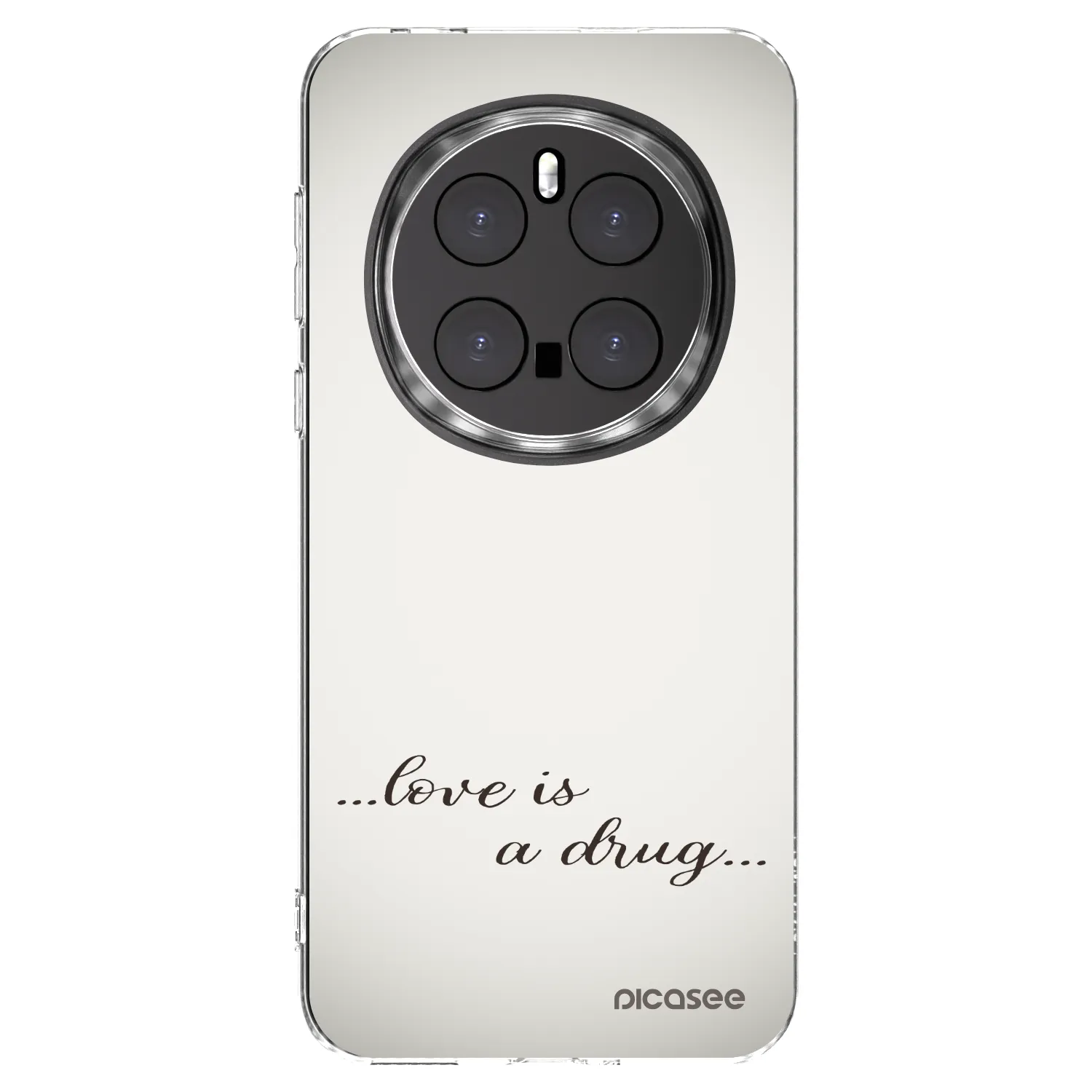 Picasee διαφανής θήκη σιλικόνης Honor Magic7 Pro 5G - Love is a drug