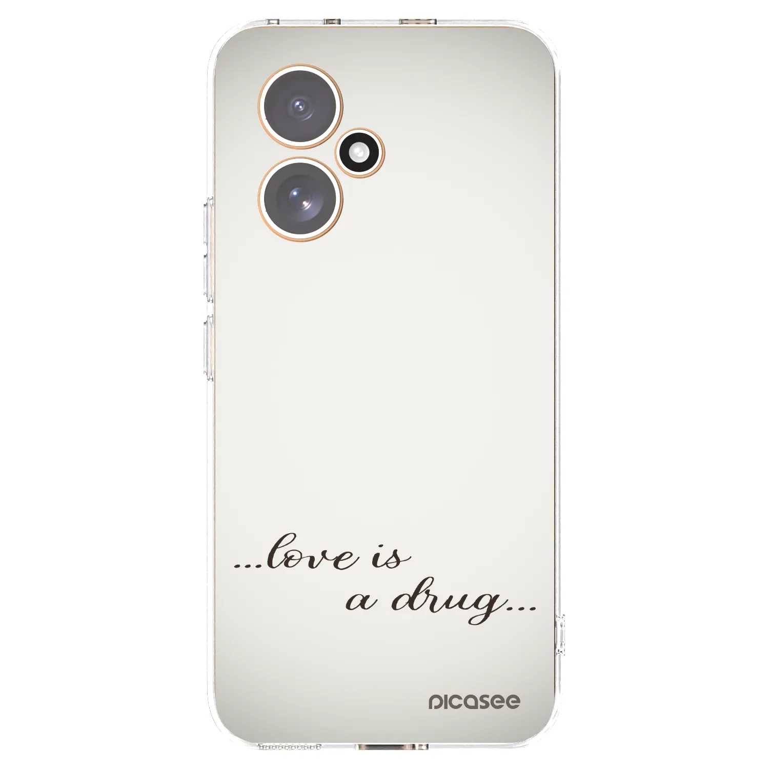 Picasee διαφανής θήκη σιλικόνης Honor 400 5G - Love is a drug