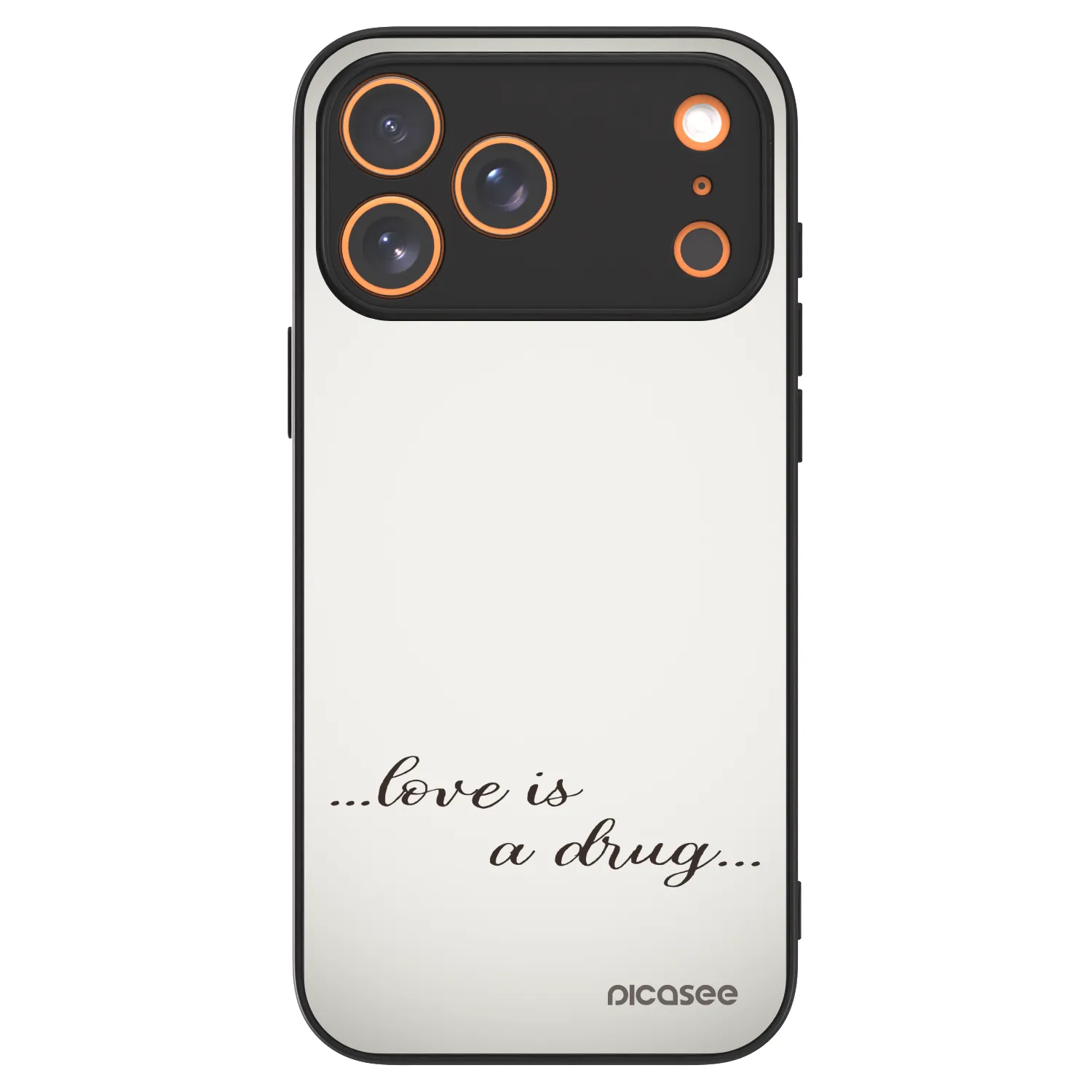 Picasee ULTIMATE CASE MagSafe pro Apple iPhone 17 Pro Max - Love is a drug