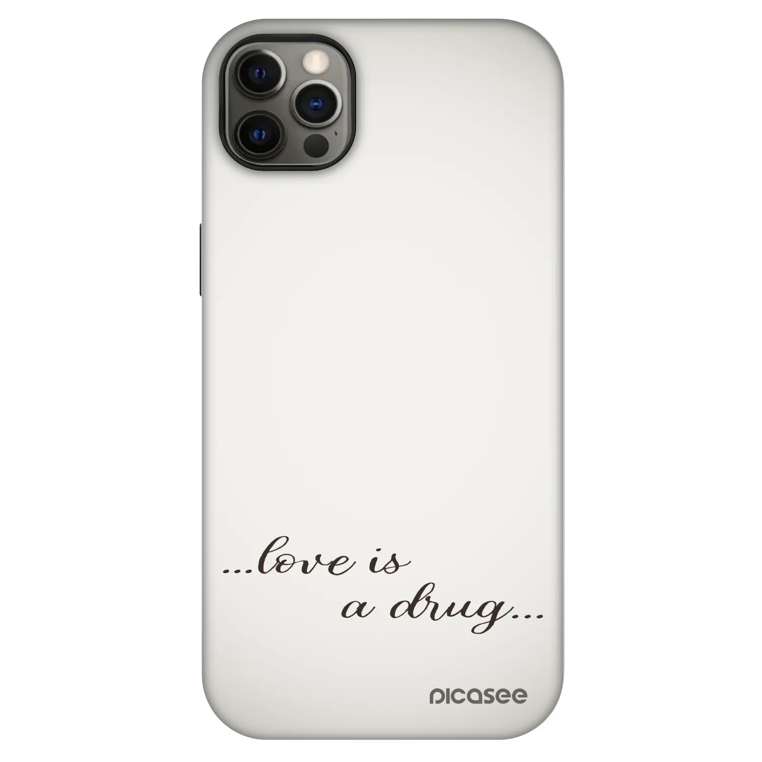Picasee Fashion Case MagSafe για Apple iPhone 12 Pro Max - Love is a drug