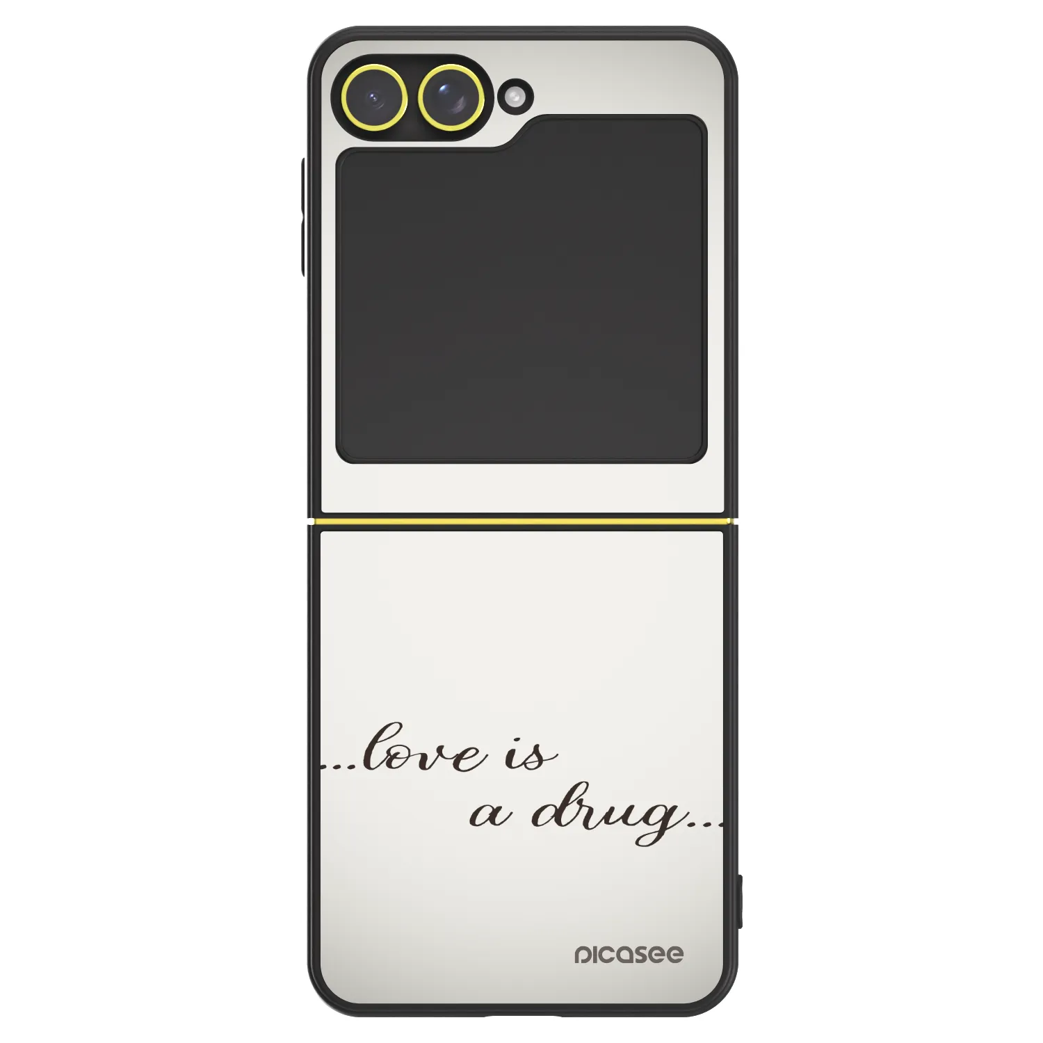 Picasee ULTIMATE CASE για Samsung Galaxy Z Flip7 FE 5G - Love is a drug