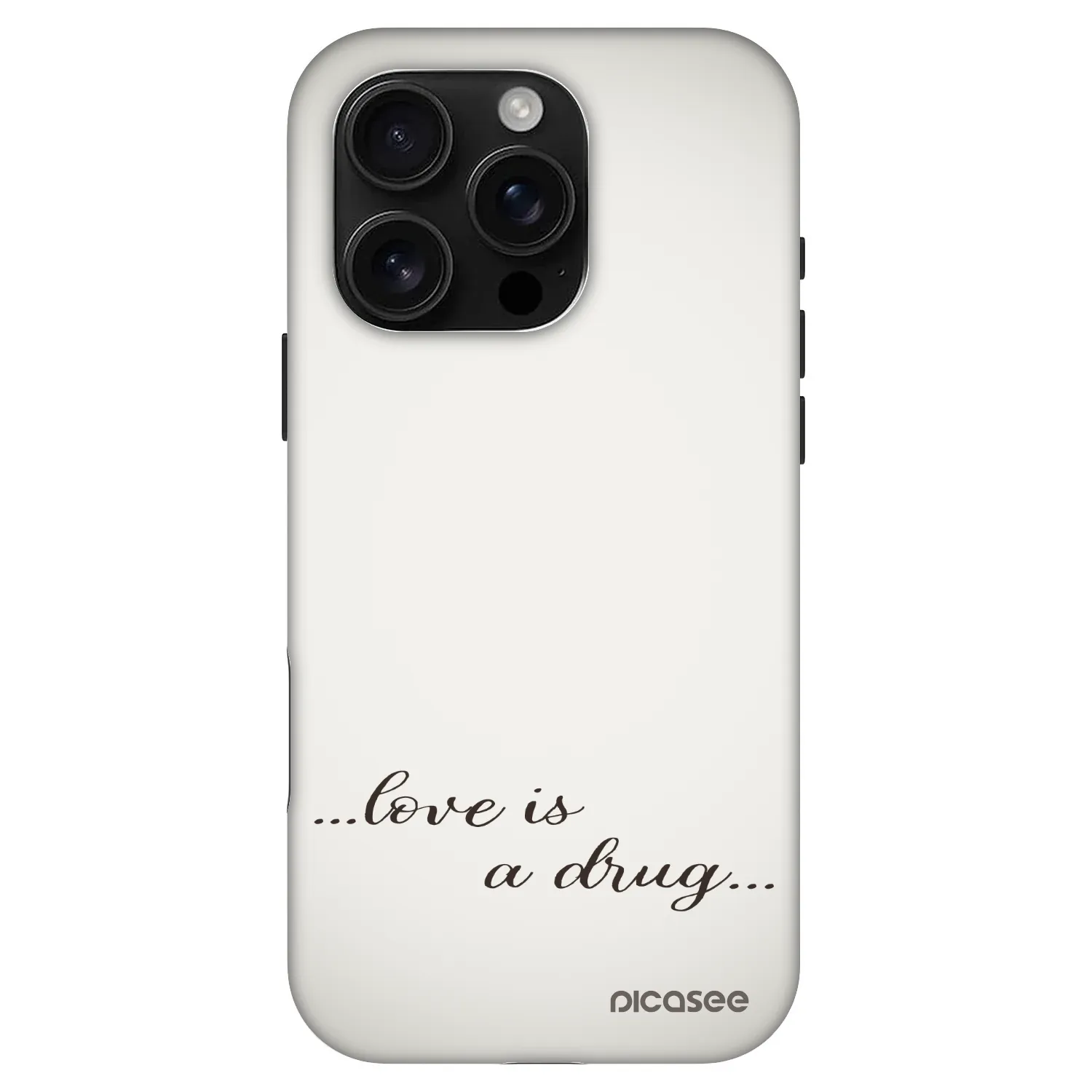 Picasee Fashion Case MagSafe για Apple iPhone 16 Pro - Love is a drug