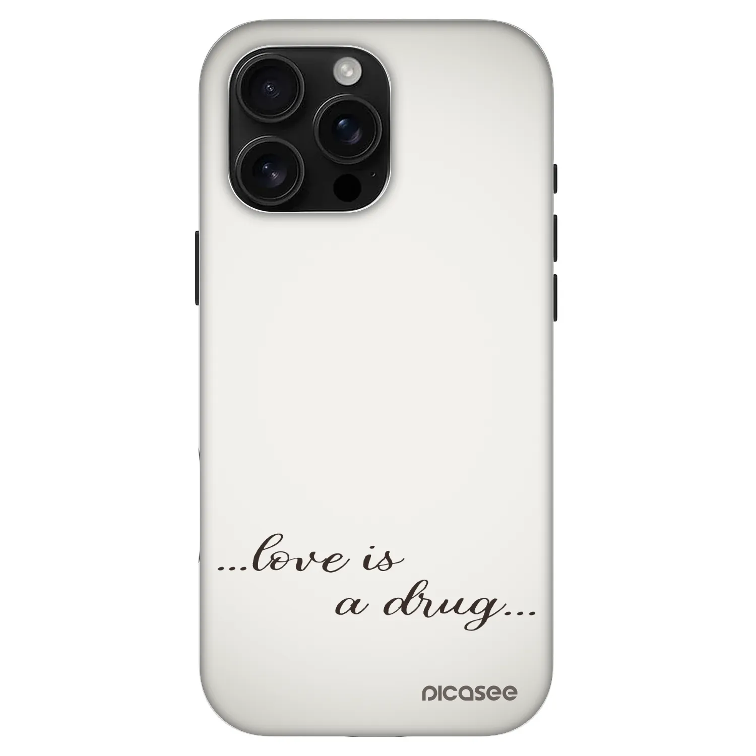 Picasee Fashion Case MagSafe για Apple iPhone 16 Pro Max - Love is a drug
