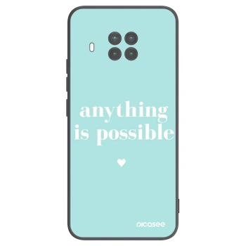 Picasee Μαύρη θήκη σιλικόνης για Xiaomi Mi 10T Lite - Anything is possible
