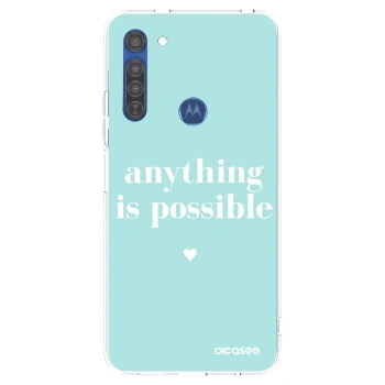 Θήκη για Motorola Moto G8 - Anything is possible