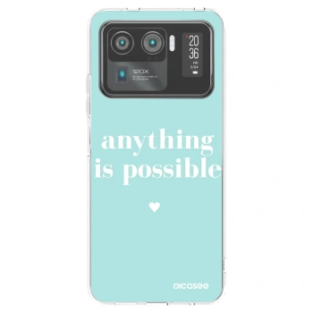 Picasee διαφανής θήκη σιλικόνης Xiaomi Mi 11 Ultra - Anything is possible