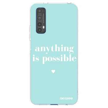 Picasee διαφανής θήκη σιλικόνης Realme 7 - Anything is possible