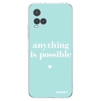 Picasee διαφανής θήκη σιλικόνης Vivo Y33s - Anything is possible