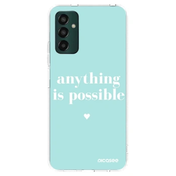 Picasee διαφανής θήκη σιλικόνης Samsung Galaxy M13 M135F - Anything is possible